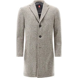 CG Club of Gents Langmantel Marcus-J BV Grau/Beige/Braun