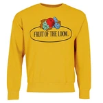 Fruit of the Loom Sweatshirt mit Vintage-Logo Gelb
