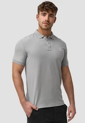 Indicode Poloshirt Wadim Grau