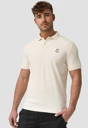 Indicode Poloshirt Wadim Khaki/Beige