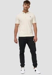 Indicode Poloshirt Wadim Khaki/Beige