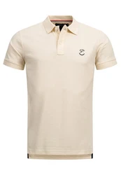 Indicode Poloshirt Wadim Khaki/Beige
