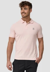Indicode Poloshirt Wadim Rosa/Lila