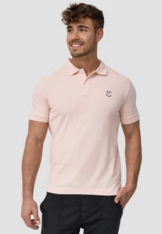 Indicode Poloshirt Wadim Rosa/Lila