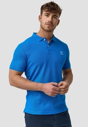 Indicode Poloshirt Wadim Blau/Dunkelblau