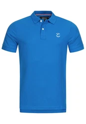 Indicode Poloshirt Wadim Blau/Dunkelblau