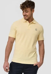 Indicode Poloshirt Wadim Gelb