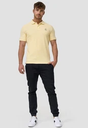 Indicode Poloshirt Wadim Gelb