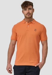 Indicode Poloshirt Wadim Orange