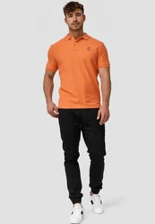 Indicode Poloshirt Wadim Orange