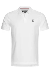 Indicode Poloshirt Wadim Weiß/Creme