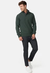 Indicode Strickpullover INIsalu Dunkelgrün/Grün