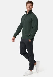 Indicode Strickpullover INIsalu Dunkelgrün/Grün