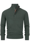 Indicode Strickpullover INIsalu Dunkelgrün/Grün
