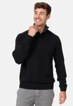 Indicode Strickpullover INIsalu Schwarz/Dunkelgrau/Dunkelblau