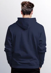 Neverless Hoodie Herren Wolf Polygon Print Dunkelblau/Blau/Türkis/Grau/Hellblau/Beige
