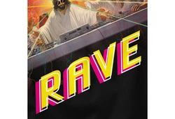 Neverless Herren Tanktop Techno The Last Rave Parodie Rot/Braun