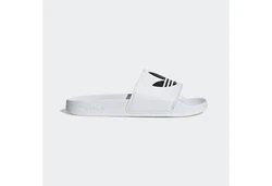 adidas Originals LITE ADILETTE Badesandale Grau/Weiß/Hellgrau