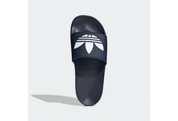 adidas Originals LITE ADILETTE Badesandale Dunkelblau/Blau/Hellblau