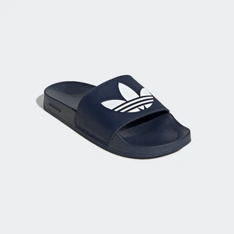 adidas Originals LITE ADILETTE Badesandale Dunkelblau/Blau/Hellblau