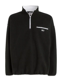 Tommy Jeans Fleecepullover TJM OVZ TONAL 1/2 ZIP SHERPA