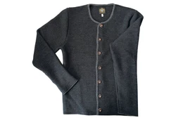 Hammerschmid Strickjacke Simon Dunkelblau/Dunkelgrau/Grau/Schwarz/Hellgrau