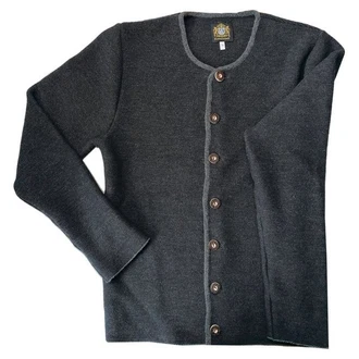 Hammerschmid Strickjacke Simon Dunkelblau/Dunkelgrau/Grau/Schwarz/Hellgrau