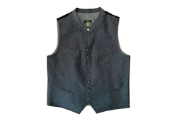 Hammerschmid Trachtenweste Max Dunkelblau/Blau/Grau/Hellblau