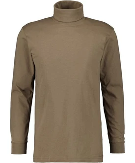 Ragman Herren Unterzieh Rolli Khaki/Dunkelgrün/Braun