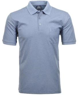 RAGMAN Poloshirt Blau/Hellblau