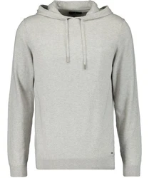 RAGMAN V-Ausschnitt Pullover mit Kapuze 
