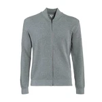 LIVING CRAFTS Strickjacke PAAVO (GOTS zertifiziert) Hellgrau/Grau