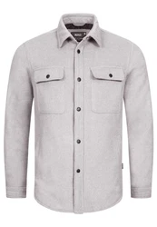 Indicode Winterjacke Henderson Grau/Hellgrau/Braun