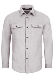 Indicode Winterjacke Henderson Grau/Hellgrau/Braun