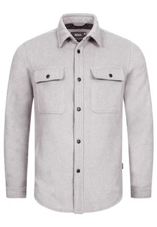 Indicode Winterjacke Henderson Grau/Hellgrau/Braun