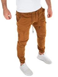Yazubi Cargohose Elijah Cargo Chino Tapered-Form Khaki/Orange/Braun/Beige