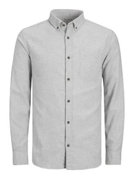 Langarmhemd JJECLASSIC MELANGE SHIRT LS SN