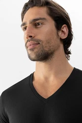 Mey Kurzarmshirt Serie Dry Cotton Schwarz