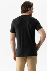 Mey Kurzarmshirt Serie Dry Cotton Schwarz