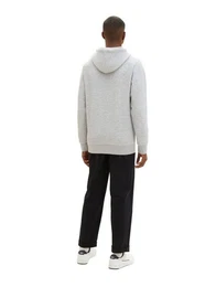 Hoodie QUILTED HOODIE aus Mischgewebe