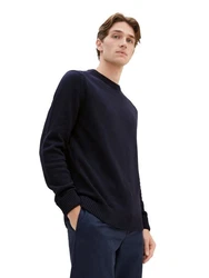 TOM TAILOR Strickpullover CREWNECK KNIT 