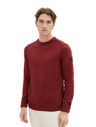 TOM TAILOR Strickpullover CREWNECK KNIT 