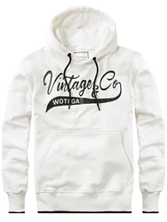 WOTEGA Kapuzenpullover Sweat Hoodie WT Star Creme/Weiß