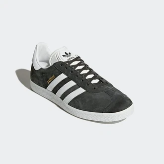 ADIDAS ORIGINALS Sneaker 'Gazelle' dunkelgrau/weiß