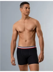 Trigema Boxer Pants mit praktischem Gummibund blau/navy