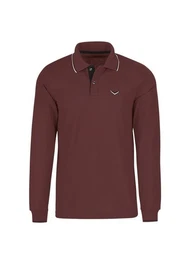 Poloshirt Modisches Poloshirt mit langen Armen (1-tlg)