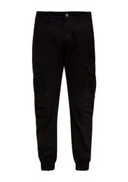 Cargohose in Unifarbe