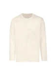 Trigema Longsleeve Langarmshirt mit Knopfleiste 