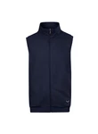 Trigema Steppweste TRIGEMA Weste aus bequemem Sweat-Material blau/navy