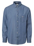 Gant Langarmhemd Regular Fit Jeanshemd Blau/Hellblau/Dunkelblau